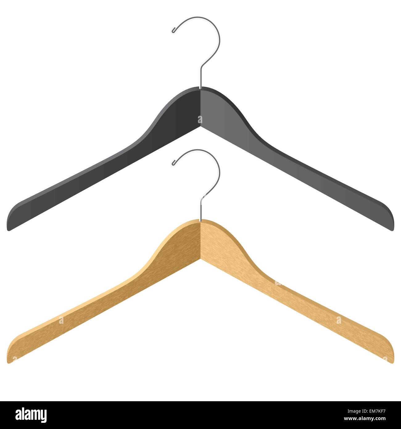 Vector clothes hanger Stock Vector