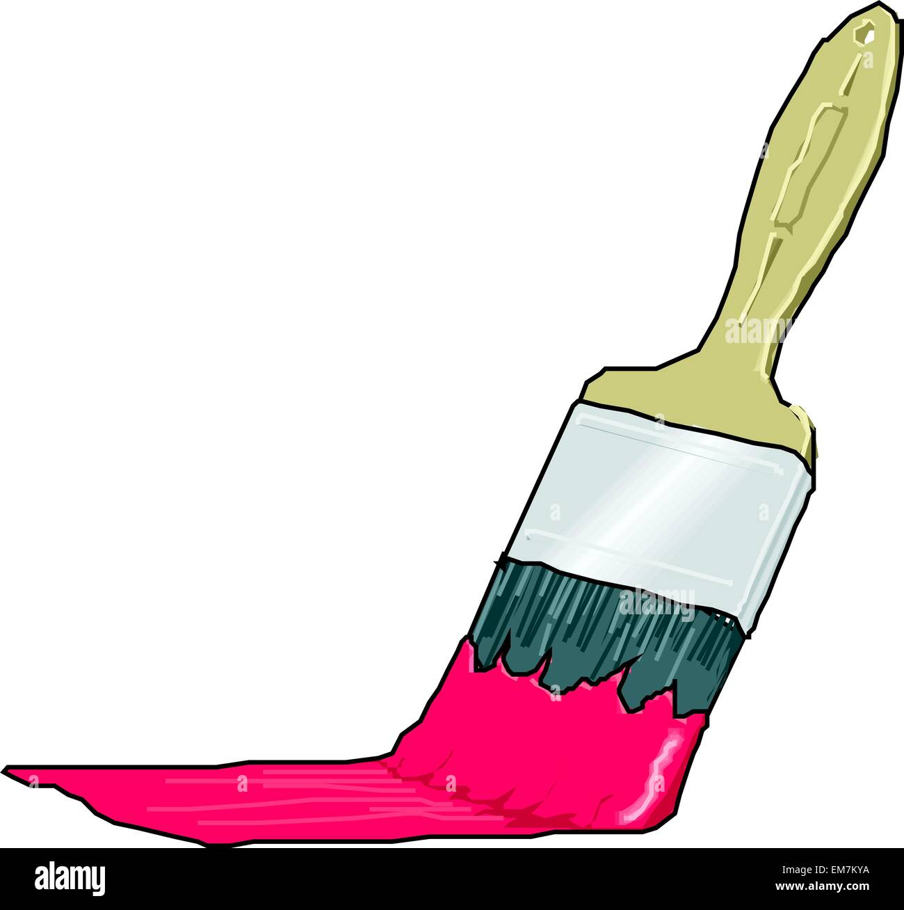 Vector brush hires stock photography and images Alamy