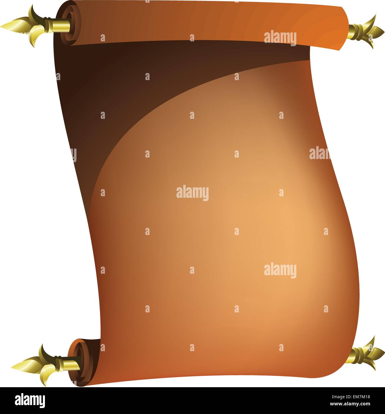 Banner flag scroll paper hi-res stock photography and images - Alamy