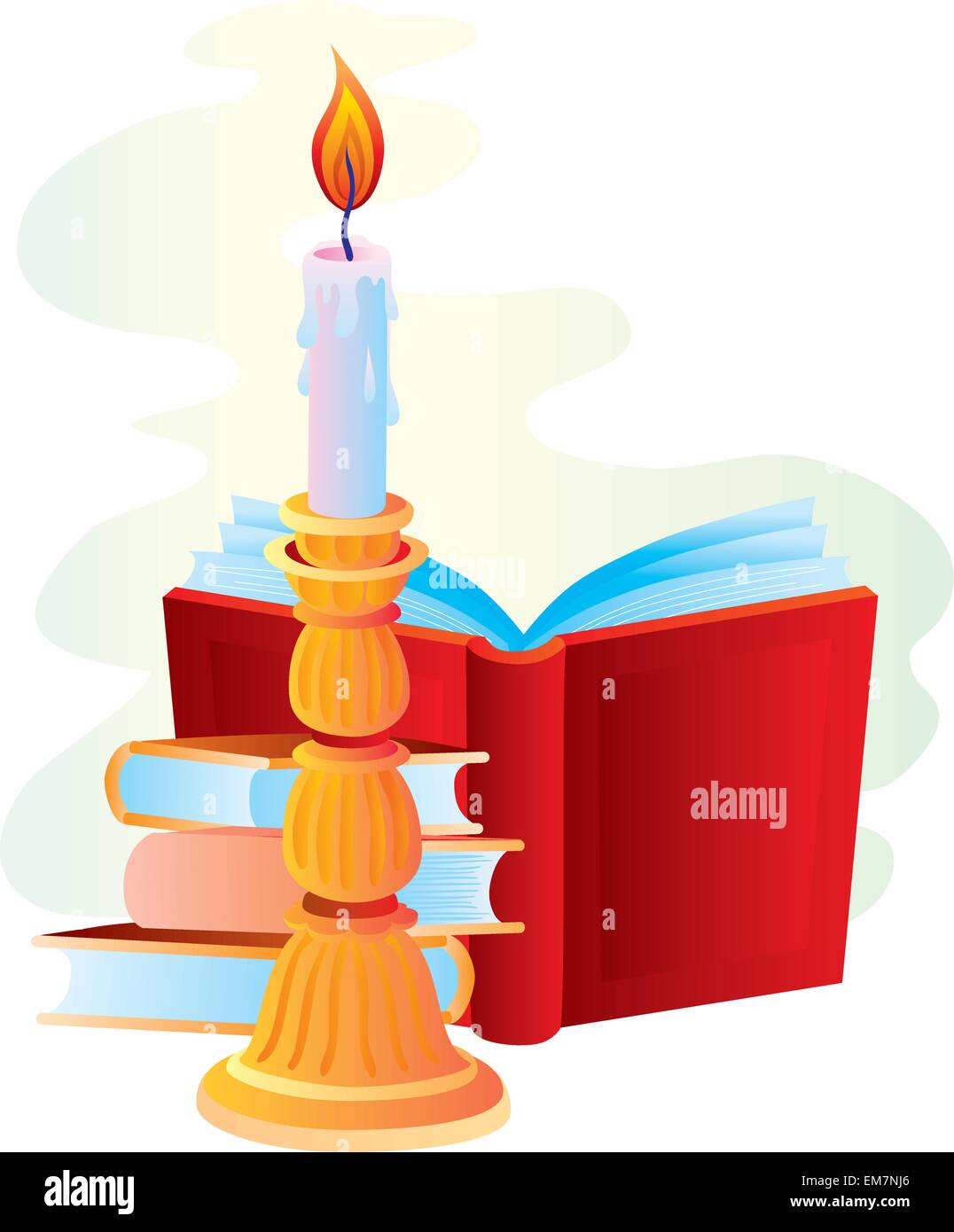 Reading books by candle light hires stock photography and images Alamy
