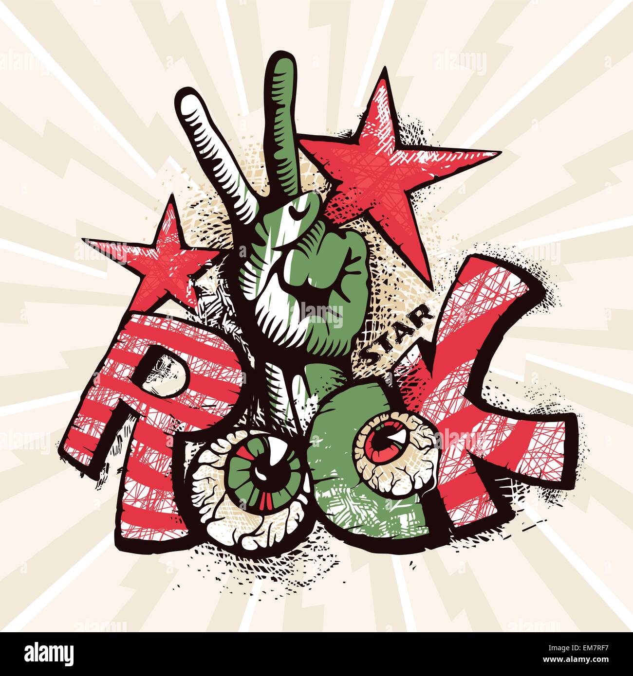 Rock poster hi-res stock photography and images - Alamy