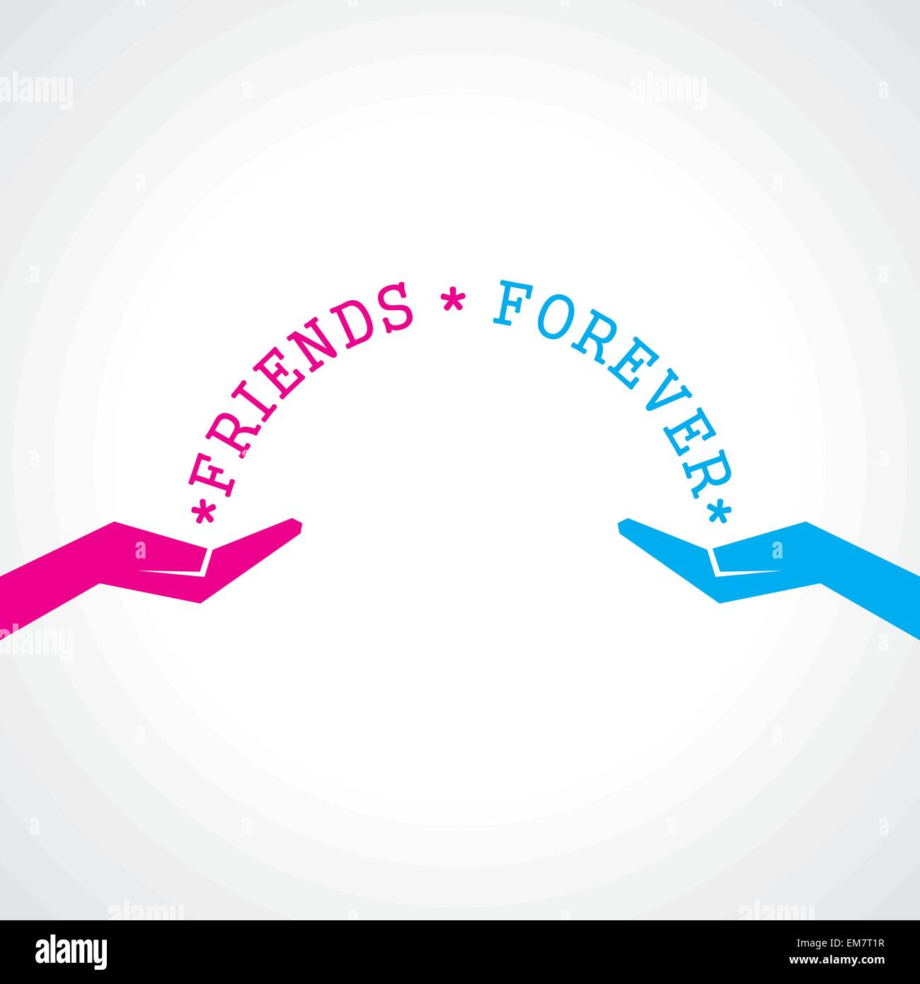 happy-friendship-day-greeting-card-stock-vector-image-art-alamy