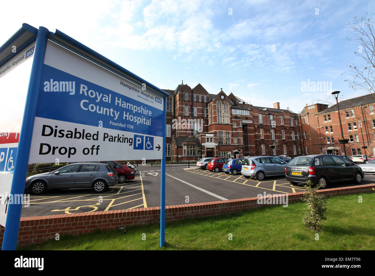 Royal Hampshire County Hospital Winchester Stock Photo Alamy