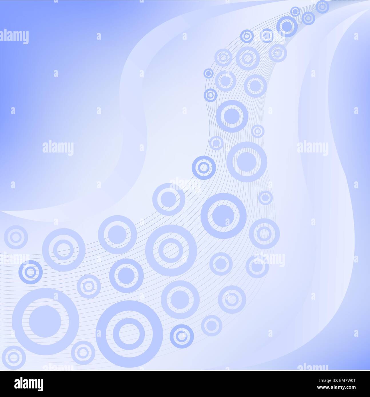 blue background with rings Stock Vector Image & Art - Alamy