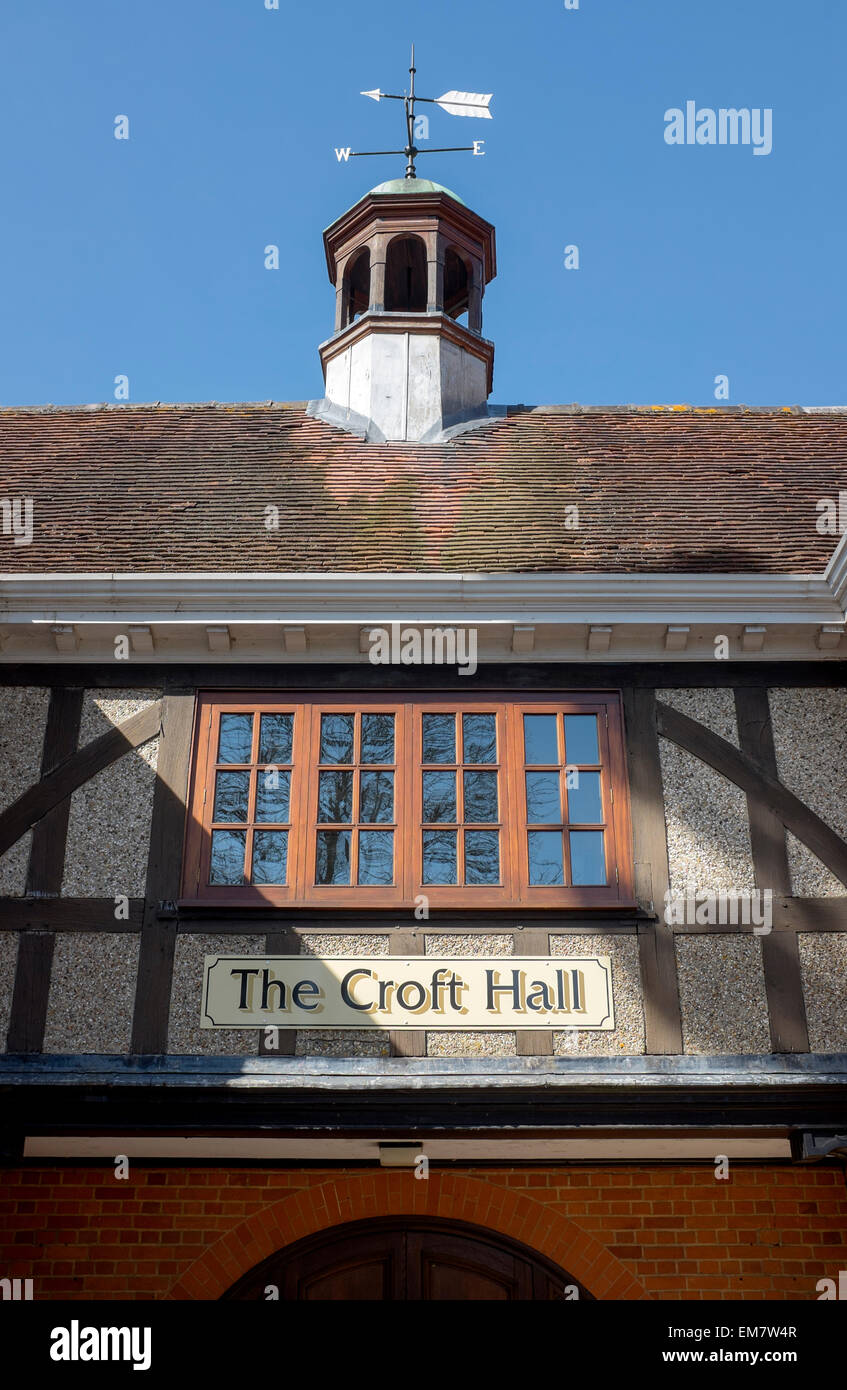 The Croft Hall in Hungerford West Berkshire Stock Photo Alamy