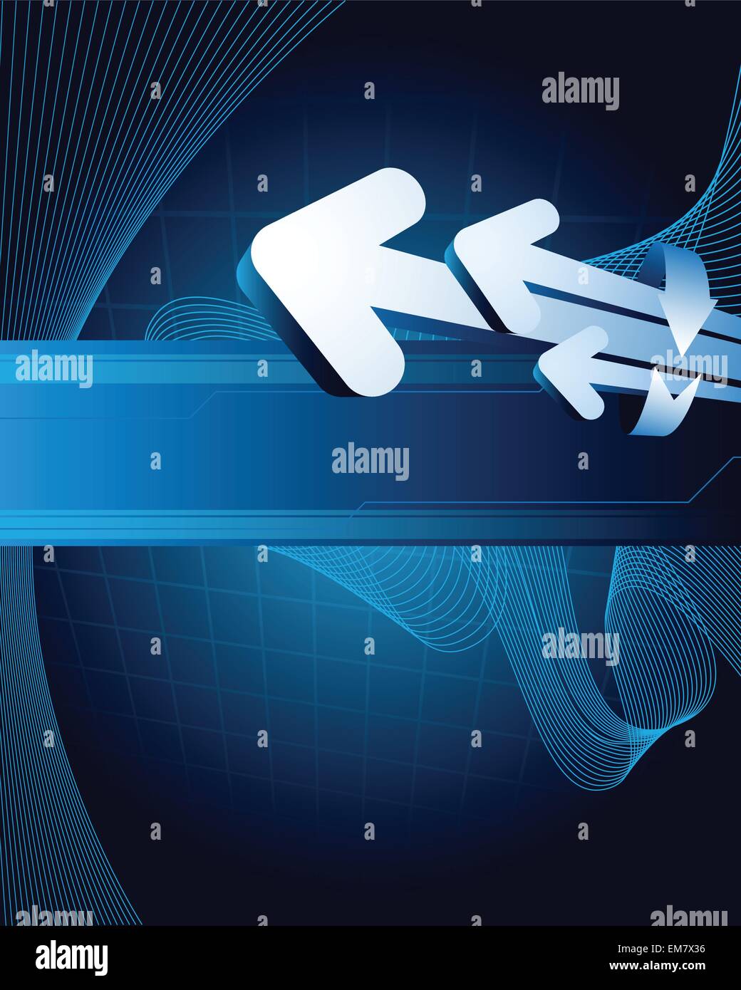 Blue abstract background Stock Vector Image & Art - Alamy