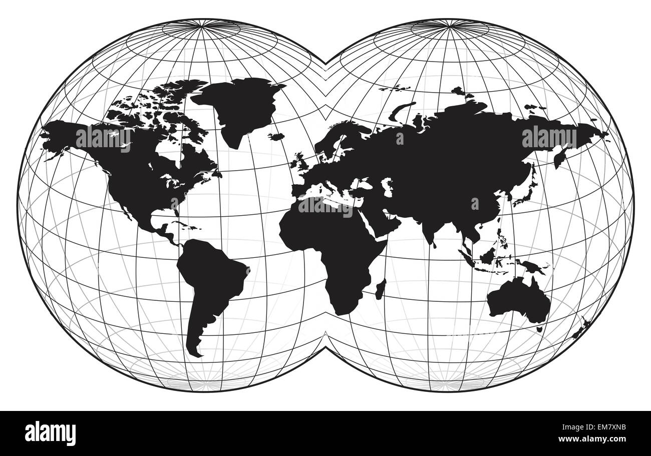 3d world map asia Cut Out Stock Images & Pictures - Alamy