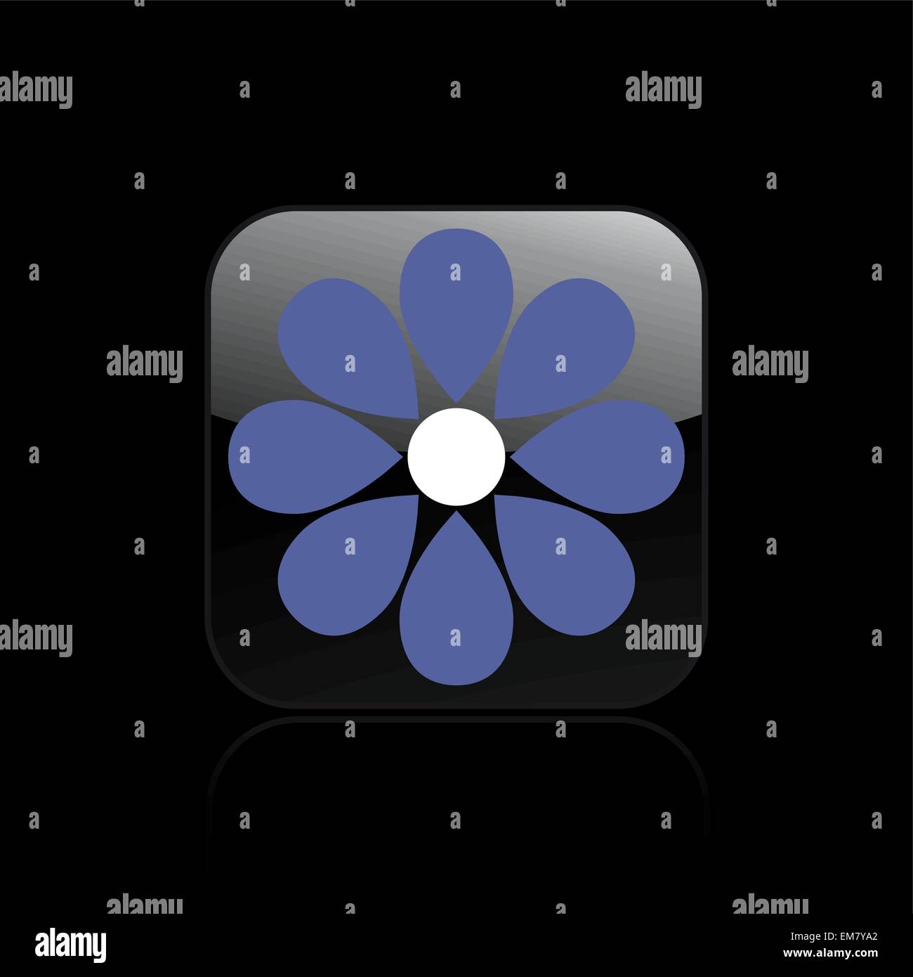 Vector illustration of single abstract icon Stock Vector Image & Art ...