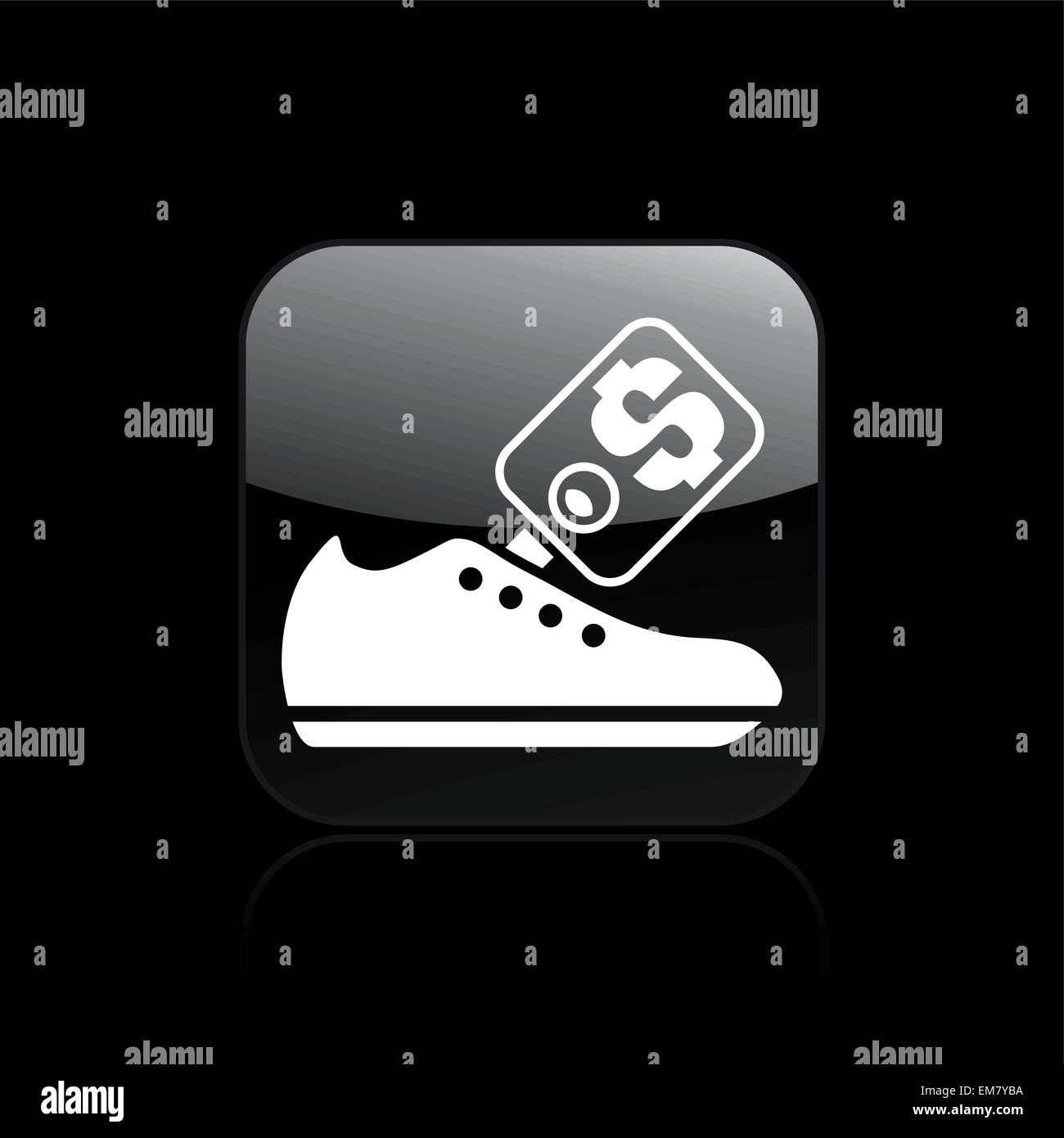 Vector illustration of shoe sale icon Stock Vector Image & Art - Alamy