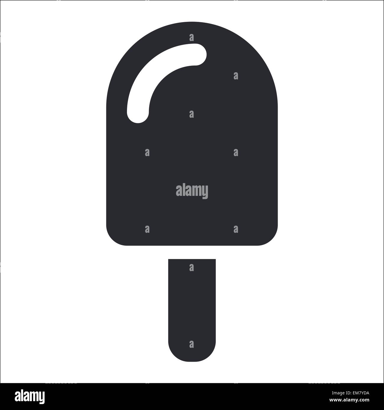 Vector illustration of isolated ice cream icon Stock Vector Image & Art ...