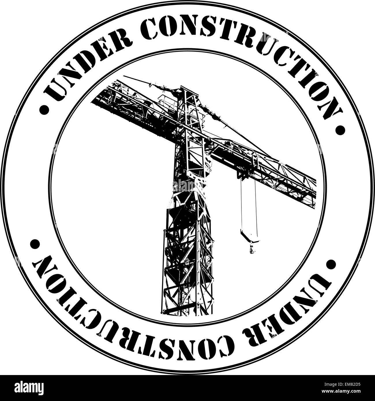 Work in progress sign Black and White Stock Photos & Images Alamy