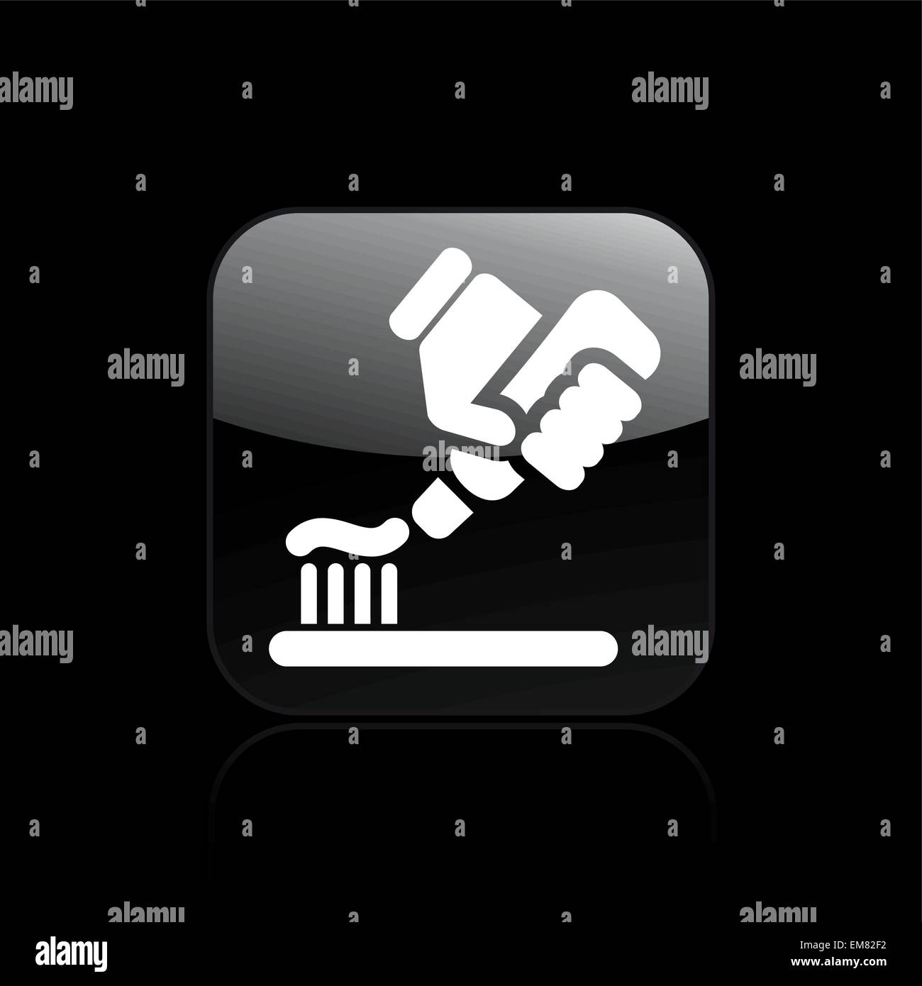 Vector illustration of single toothpaste icon Stock Vector Image & Art ...