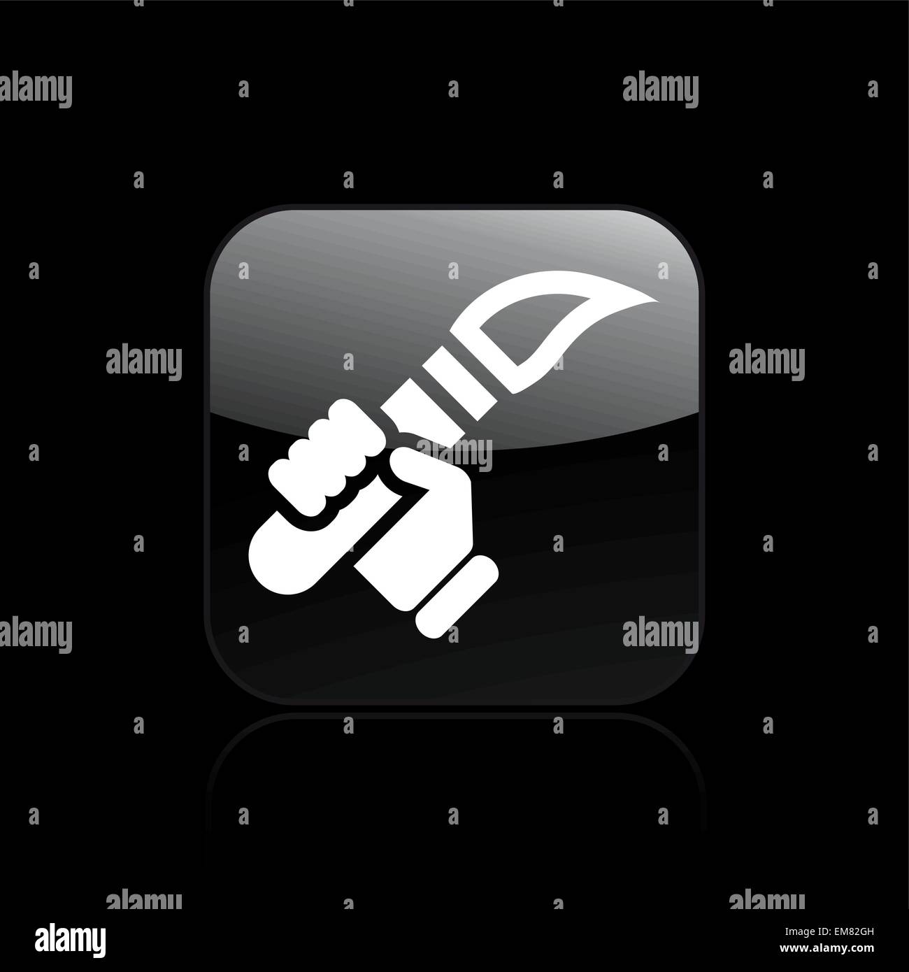 Vector illustration of isolated flame icon Stock Vector Image & Art - Alamy