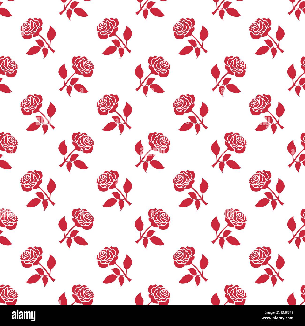 Red roses background Stock Vector Image & Art Alamy