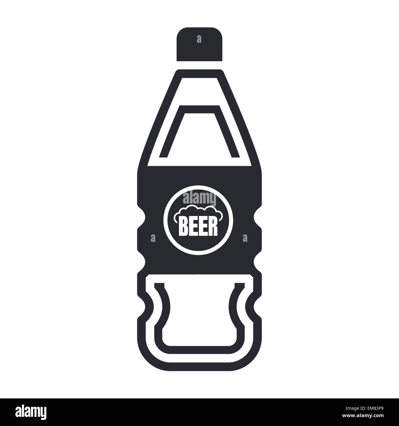 Vector illustration of beer bootle icon Stock Vector Image & Art - Alamy