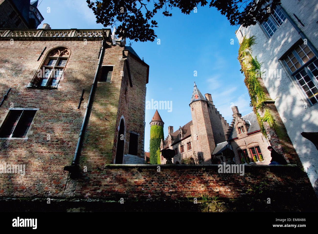 Gruuthuse museum, Bruges (Brugge), West Flanders, Belgium Stock Photo