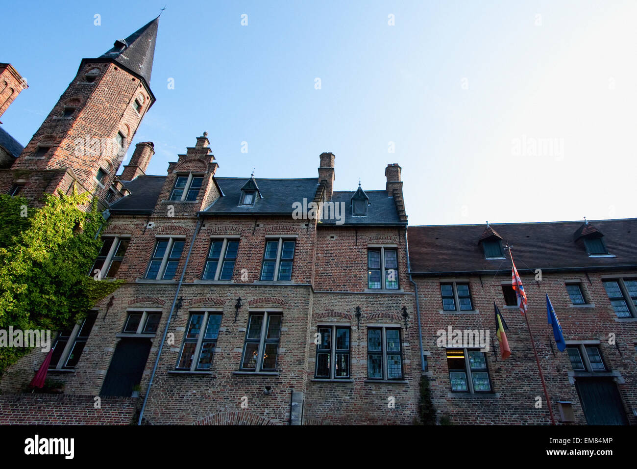 Hotel Duc de Bourgogne, Bruges (Brugge), West Flanders, Belgium Stock Photo