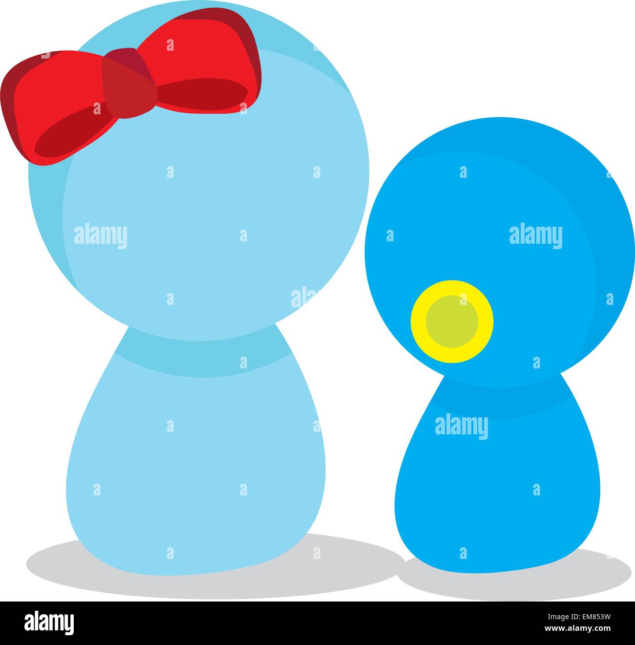 mother and childs icons Stock Vector Image & Art - Alamy