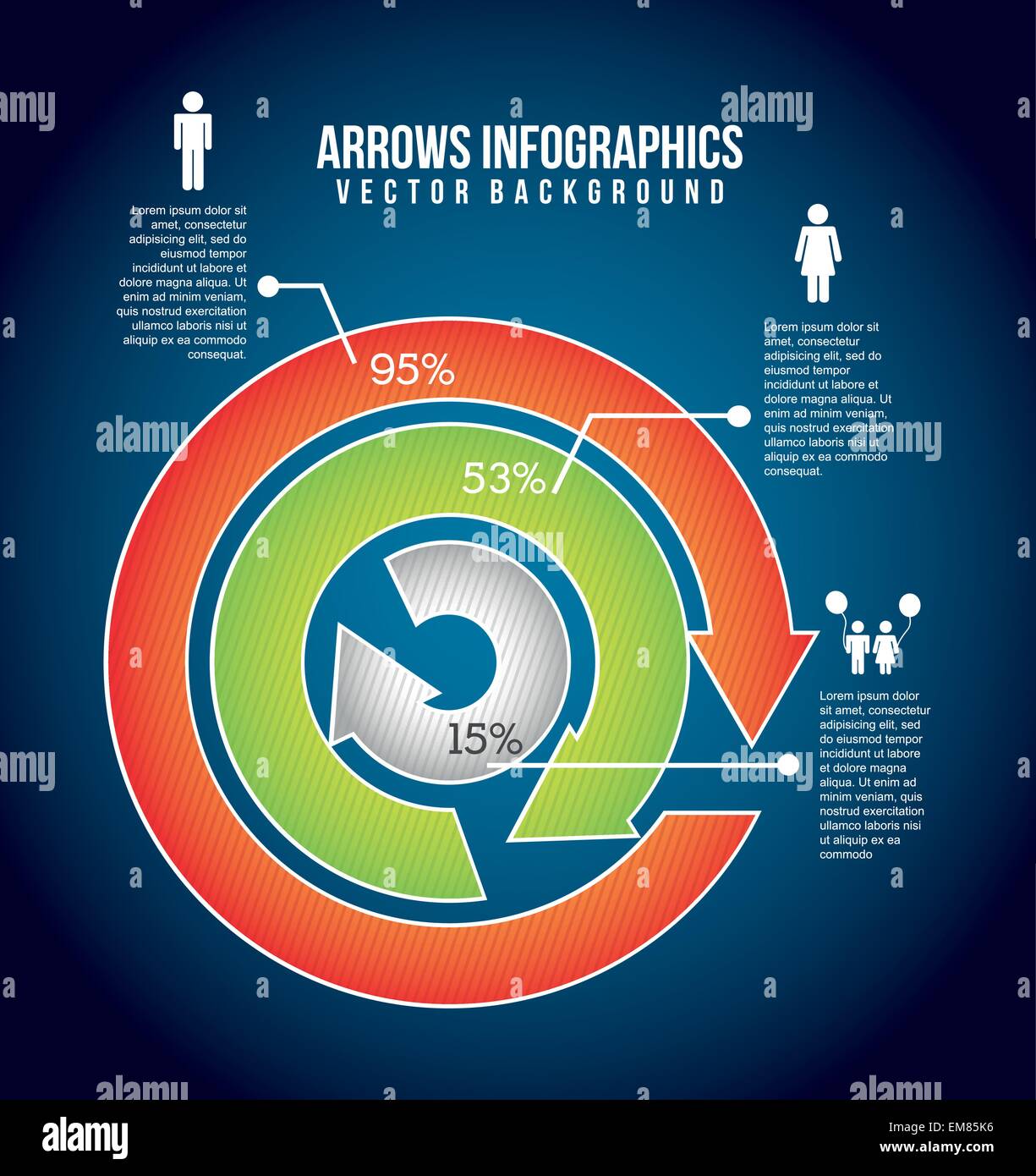 Circular data graphic numbers hires stock photography and images Alamy