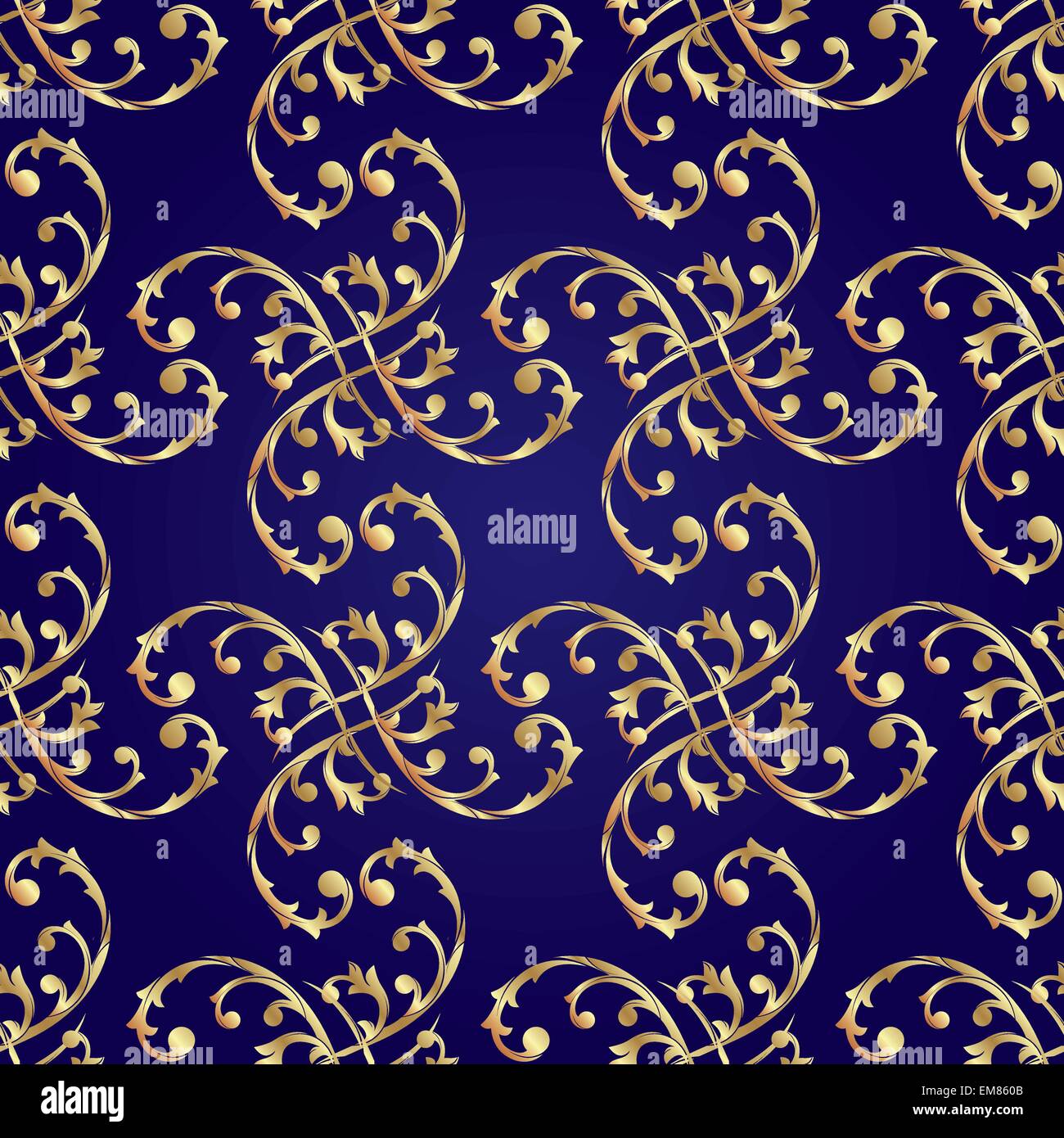 Vintage floral seamless pattern hi-res stock photography and images - Alamy