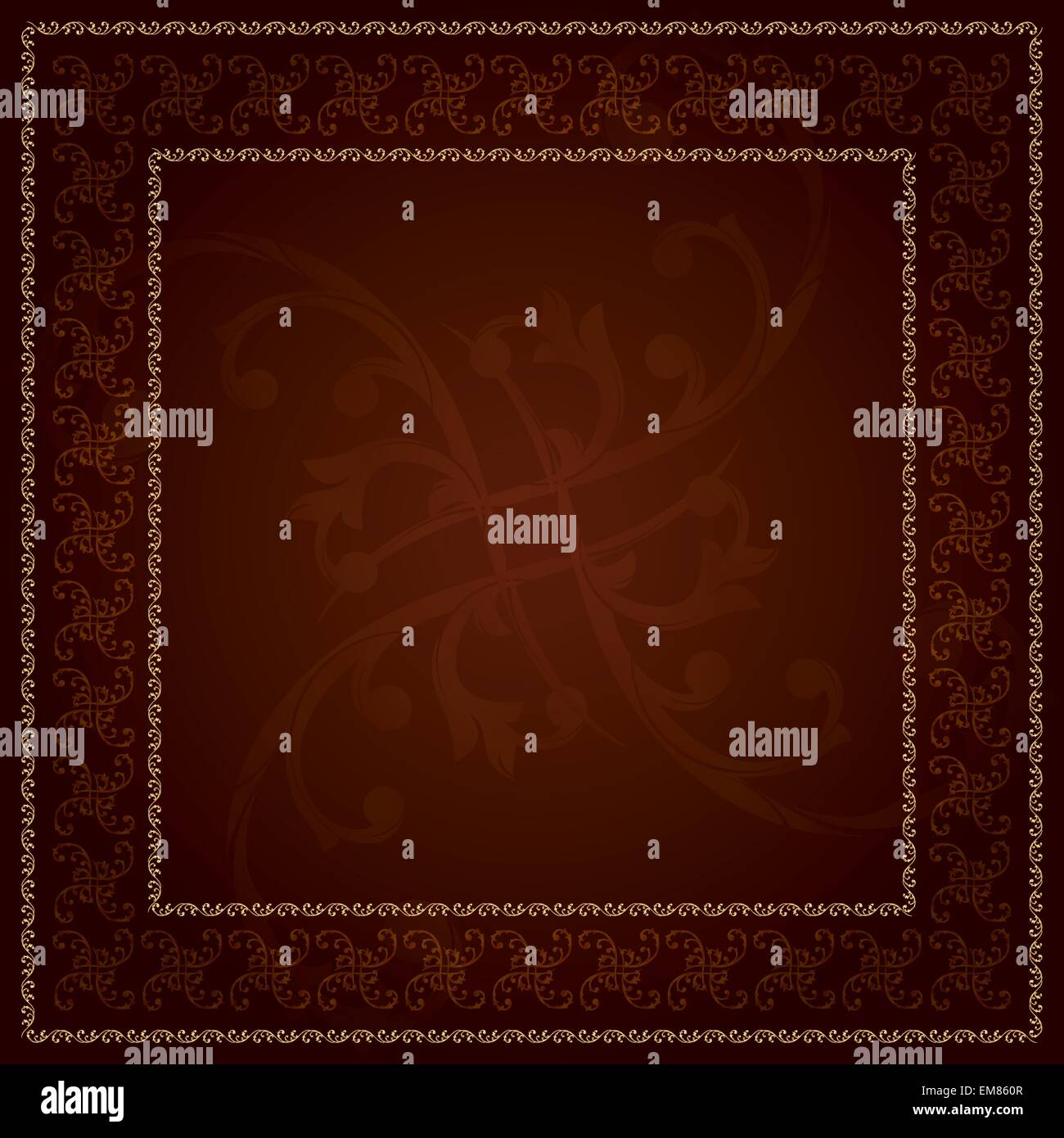 Vintage vector floral elements hi-res stock photography and images - Alamy