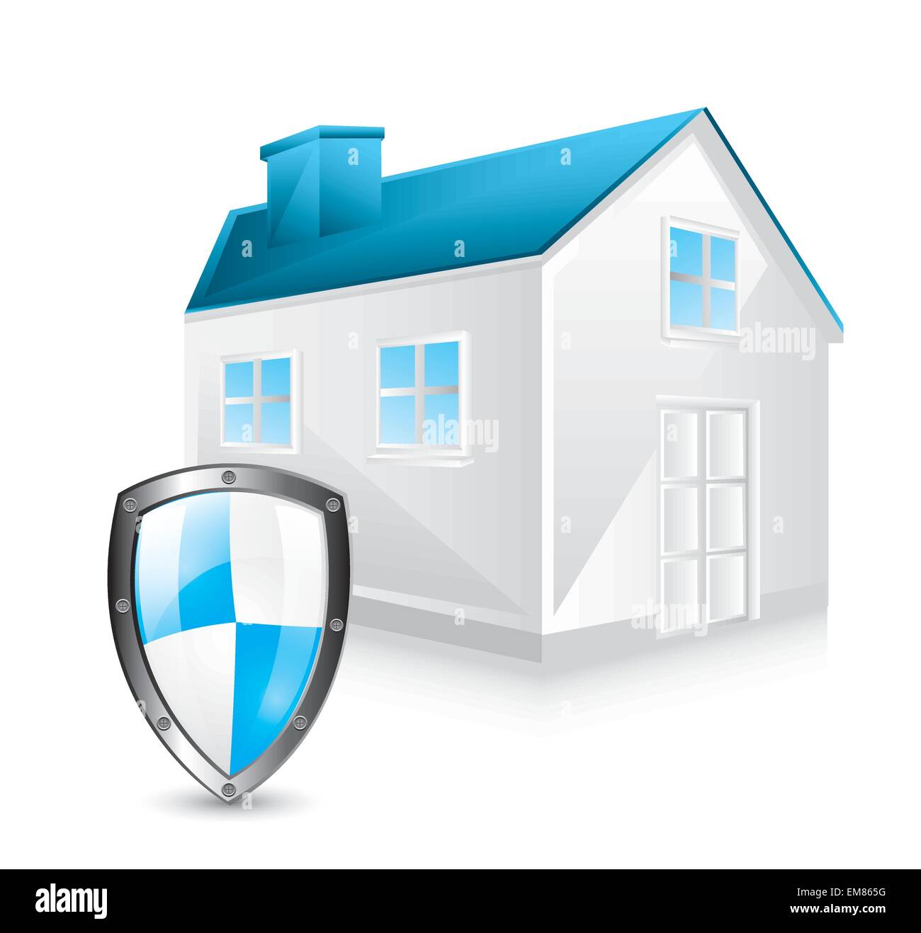 protection shield Stock Vector