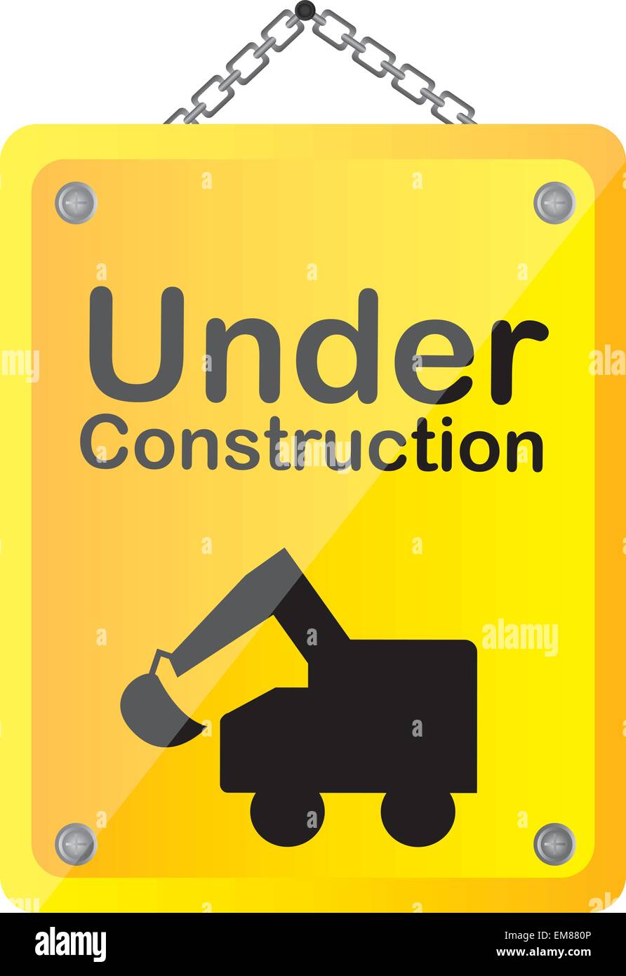 Under construction vector Stock Vector Images - Alamy