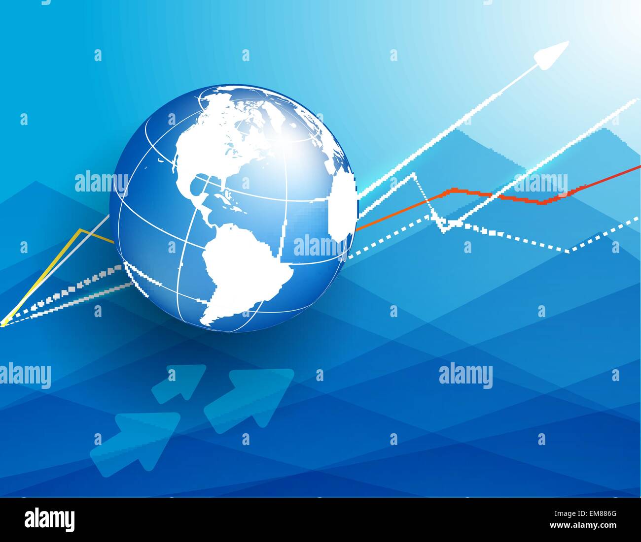 background with globe Stock Vector Image & Art - Alamy