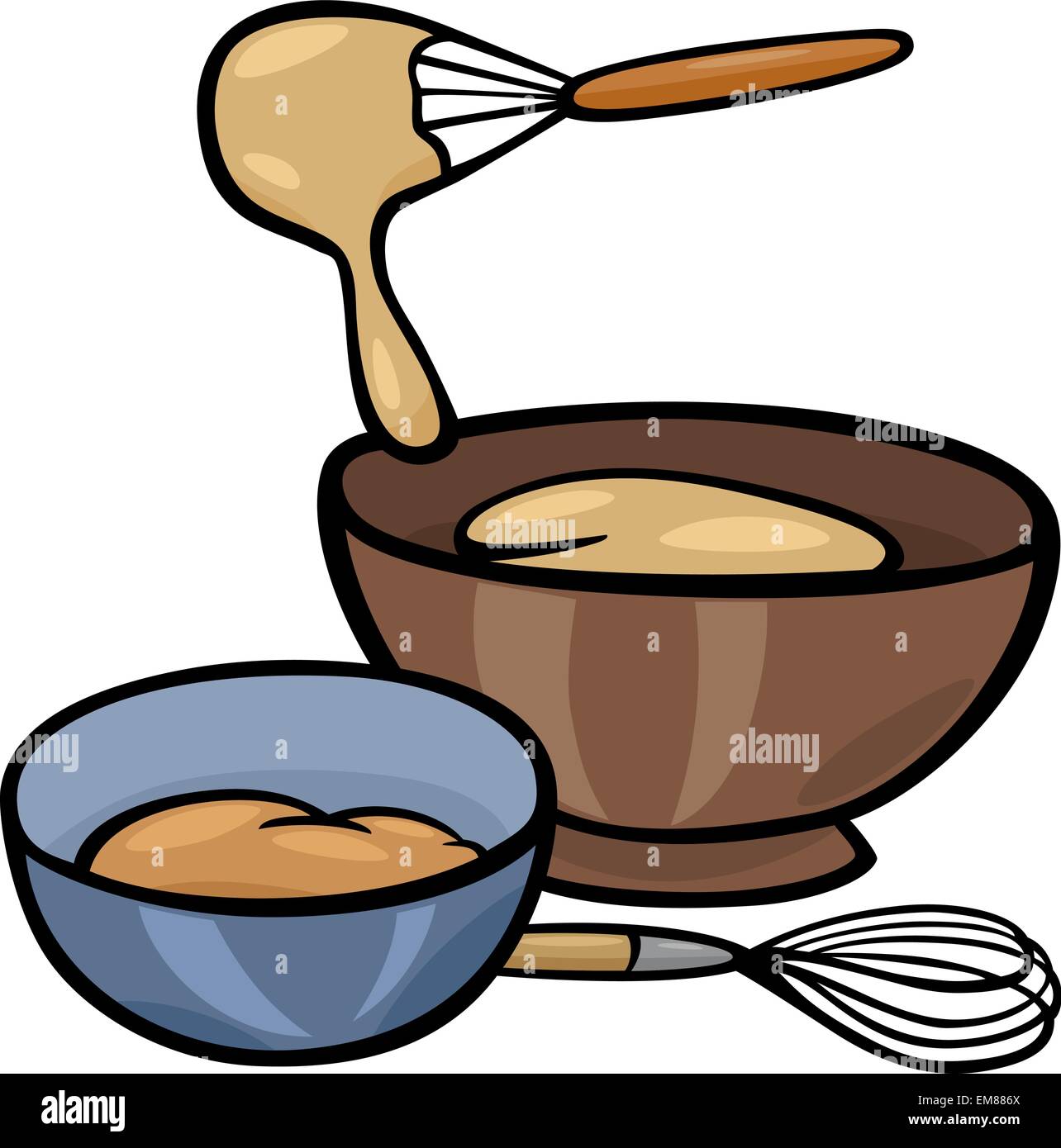 dough knead clip art illustration Stock Vector Image & Art Alamy