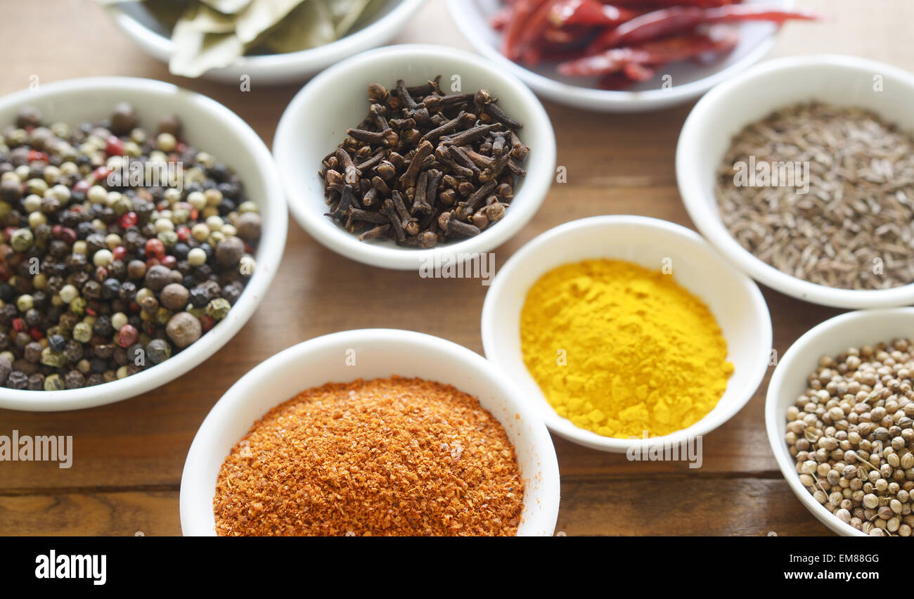 Indian food set table hi-res stock photography and images - Alamy