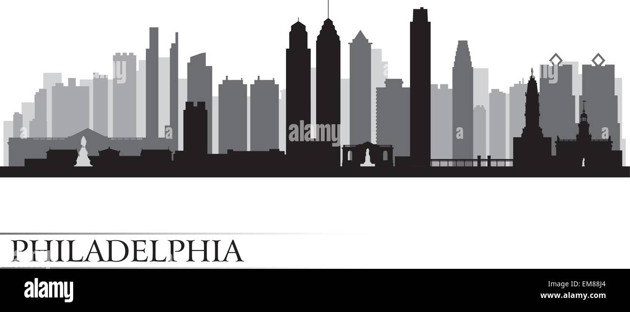 Philadelphia Skyline Silhouette Hi res Stock Photography And Images Alamy Philadelphia Skyline Silhouette Hi res Stock Photography And Images Alamy