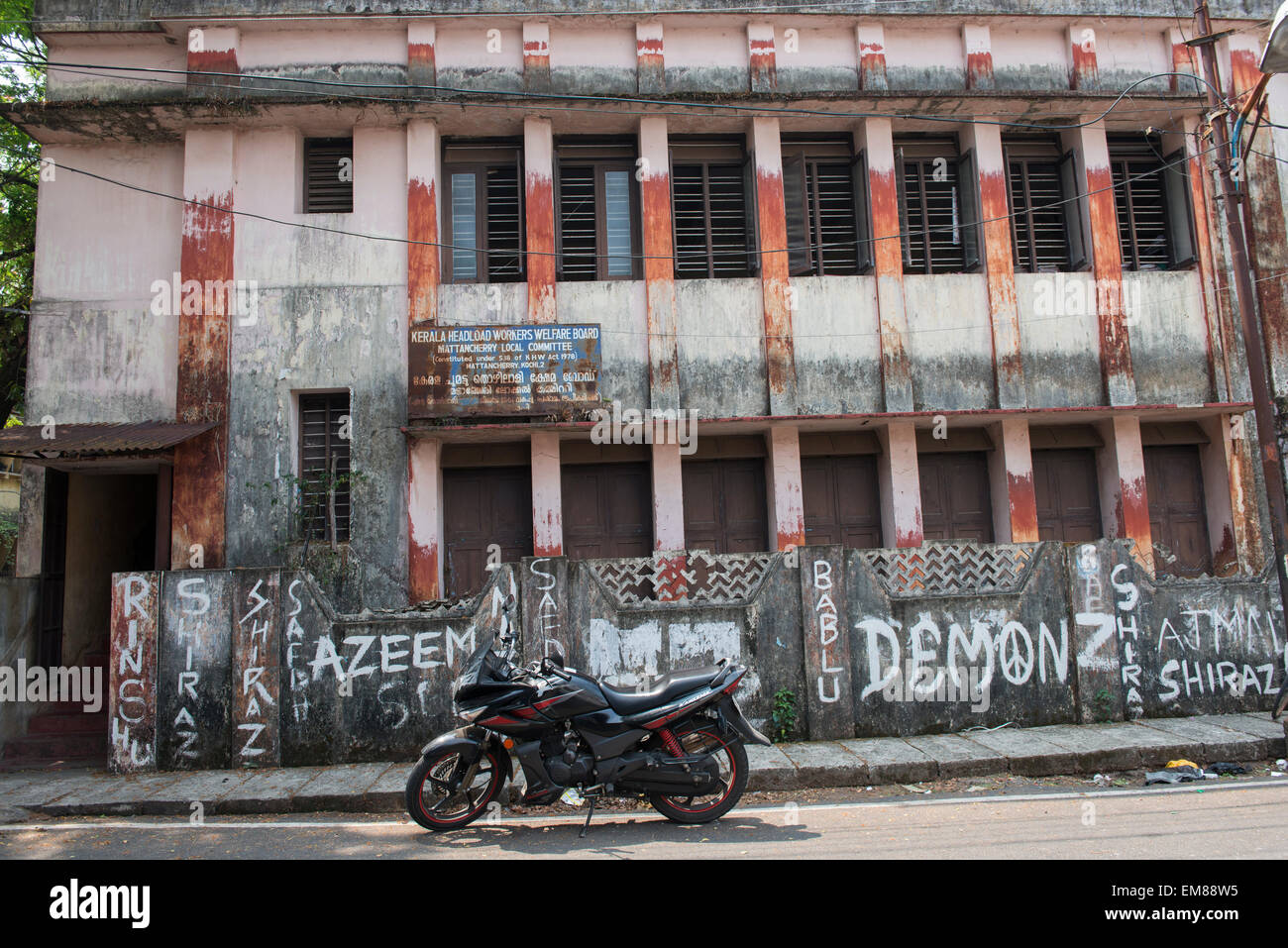 Kerala Headload Workers Welfare Board Building in Fort Kochi, Kerala