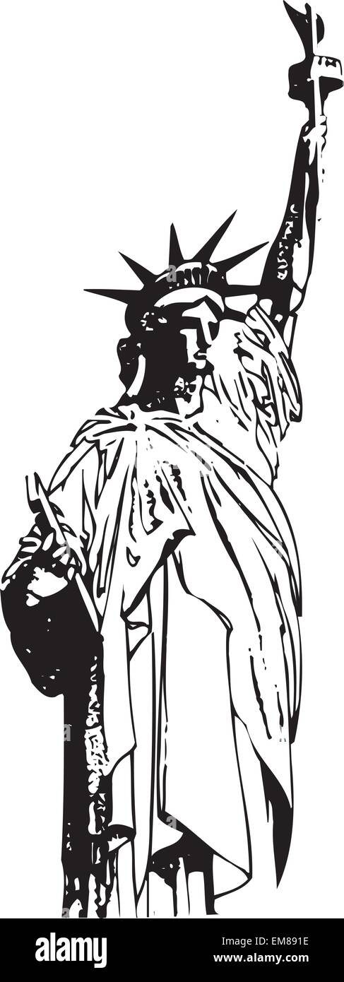 Statue Of Liberty Vector Stock Vector Image & Art - Alamy