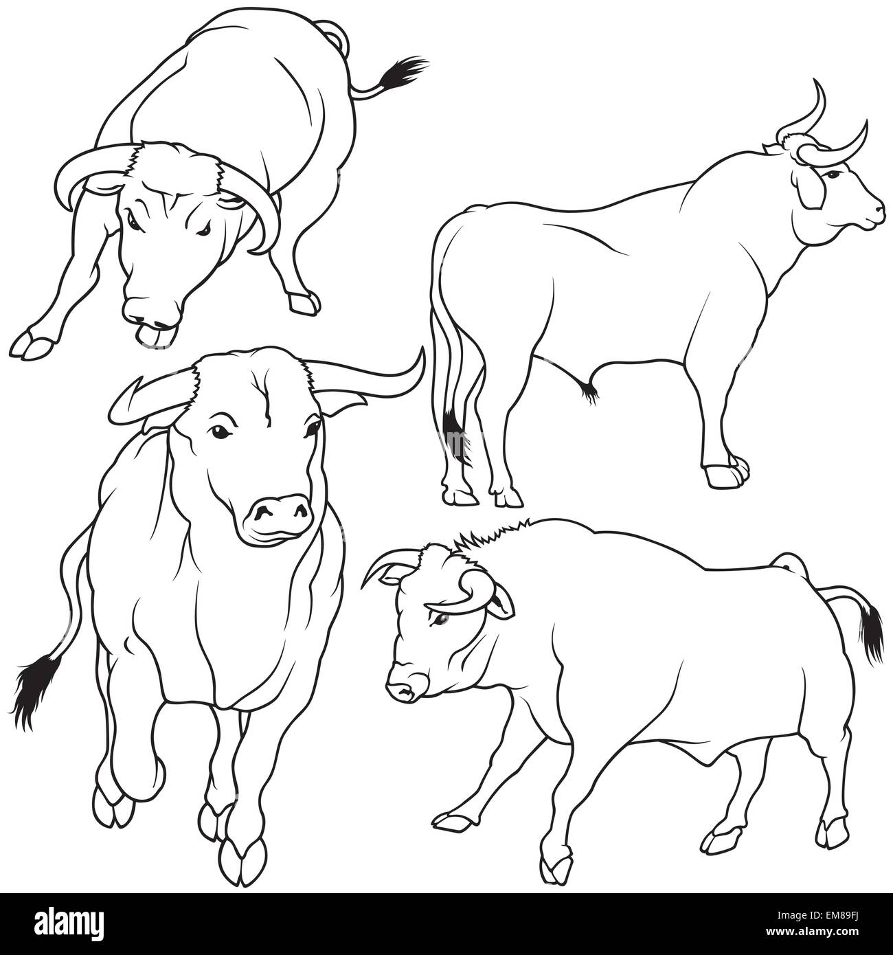 Нарисовать быка