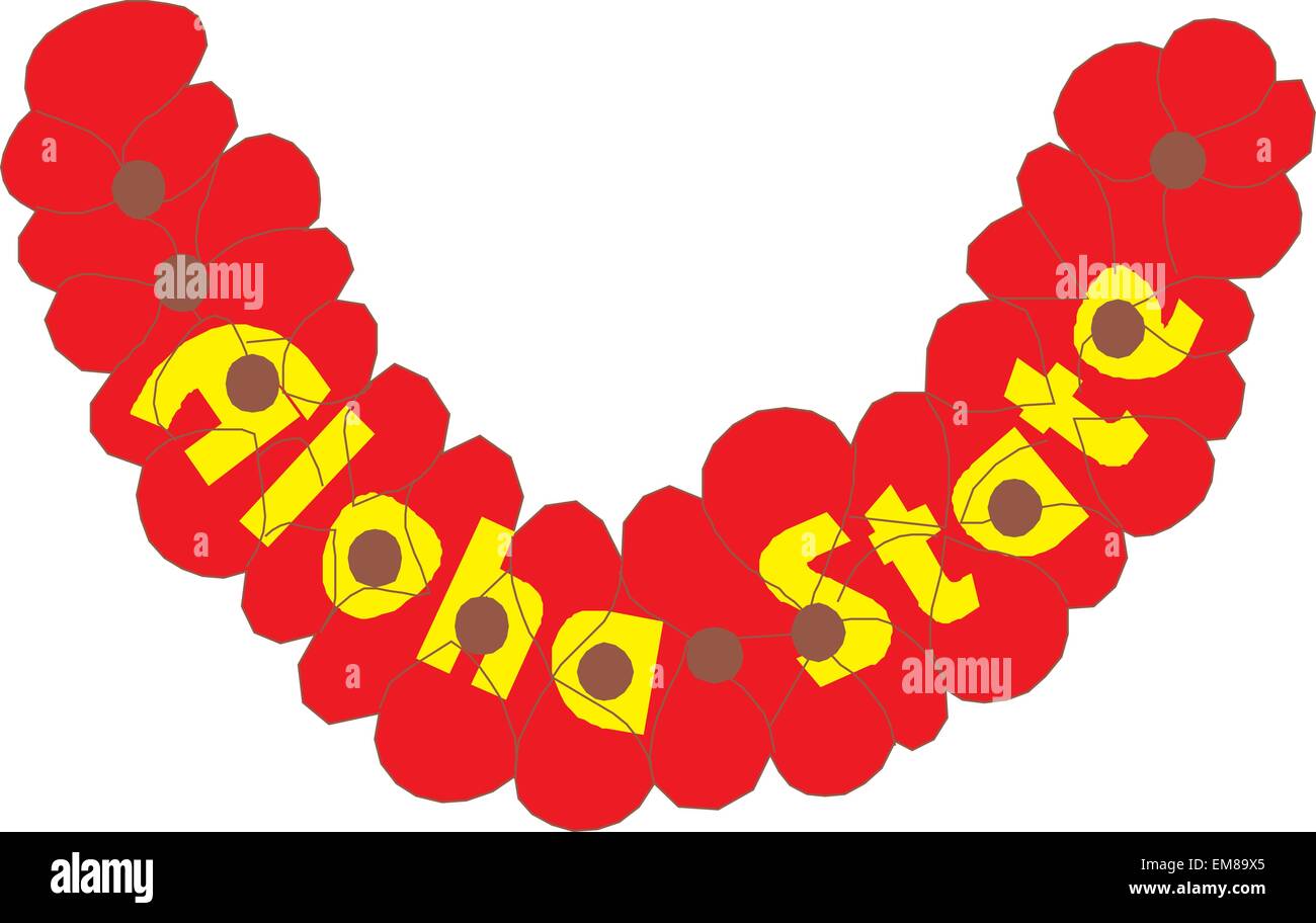 Aloha State Stock Vector