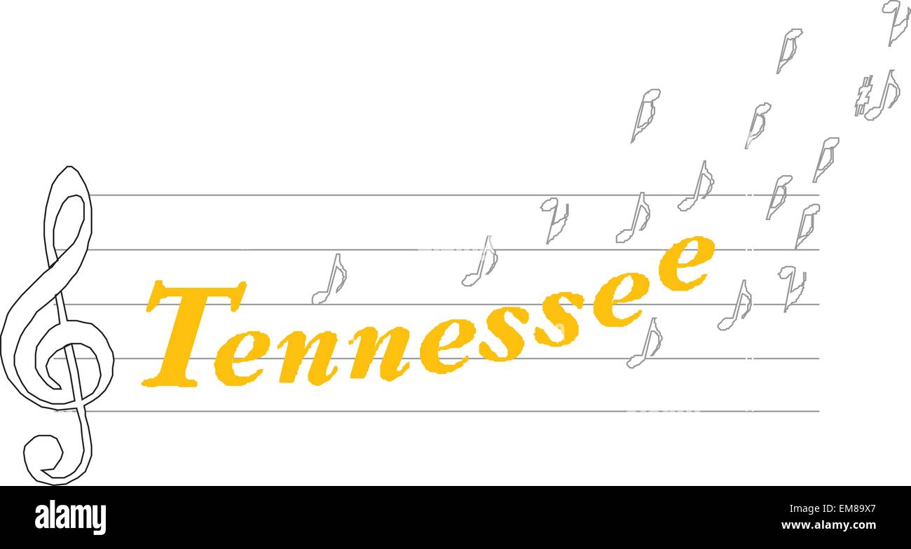 Tennessee vector Stock Vector