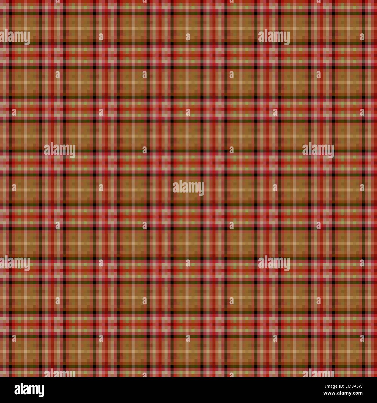 Seamless checkered vector pattern Stock Vector