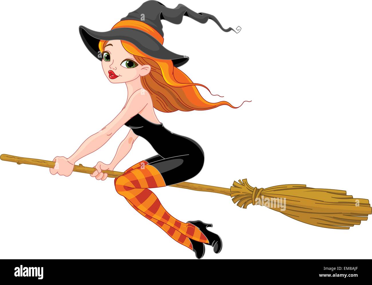 Halloween Witch Stock Vector