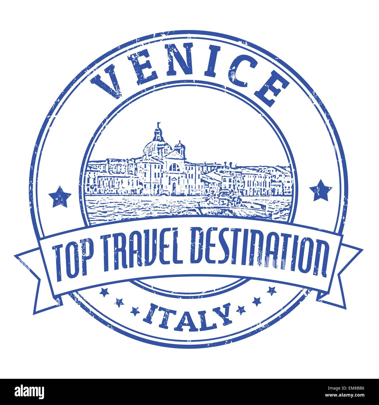 Venice, Italy stamp Stock Vector Image & Art Alamy