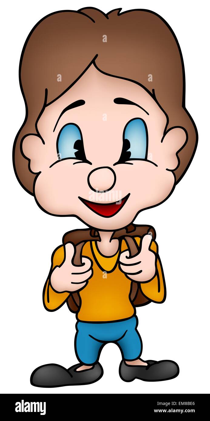 Boy With School Bag Stock Vector Image & Art - Alamy Boy With School Bag Stock Vector Image & Art - Alamy