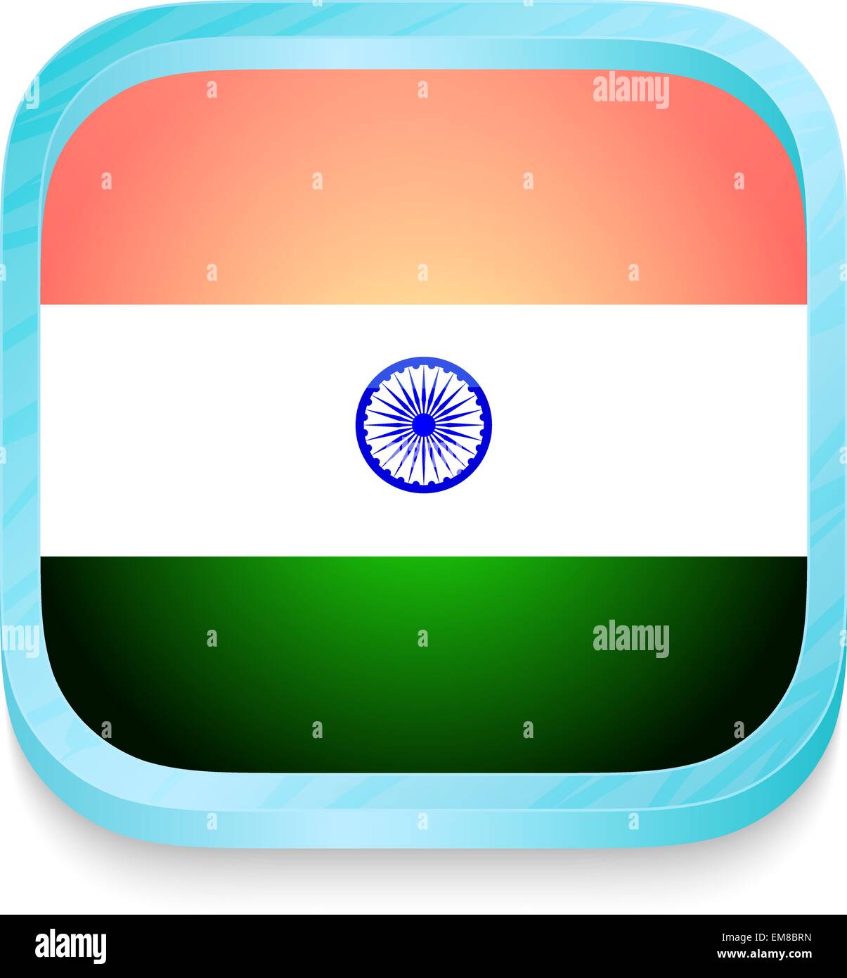 India Using Button India souvenir Stock Vector Images - Alamy