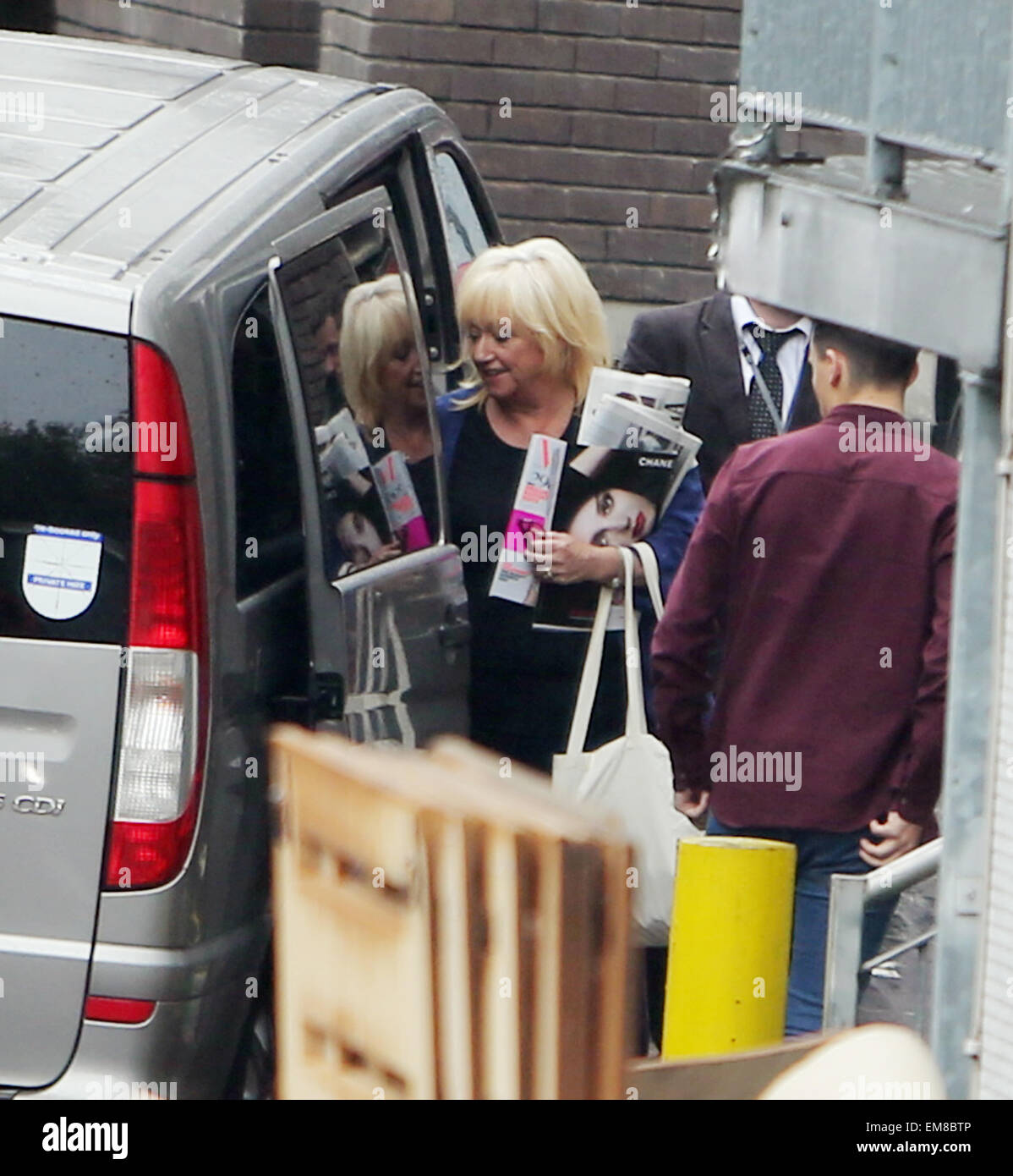 Judy Finnigan outside ITV Studios Featuring Judy Finnigan Where