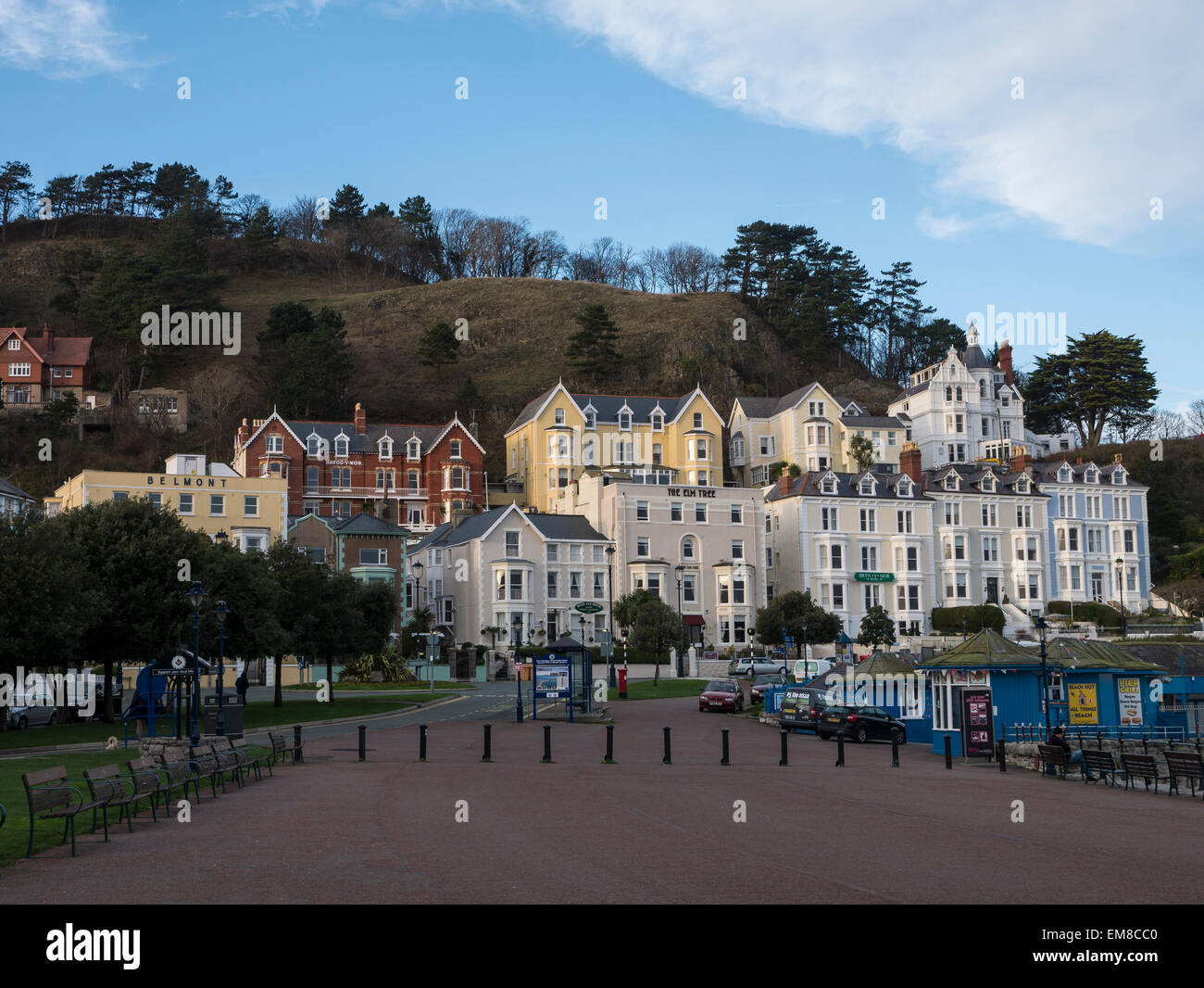 North Parade, Llandudno, Conwy, North Wales Stock Photo Alamy