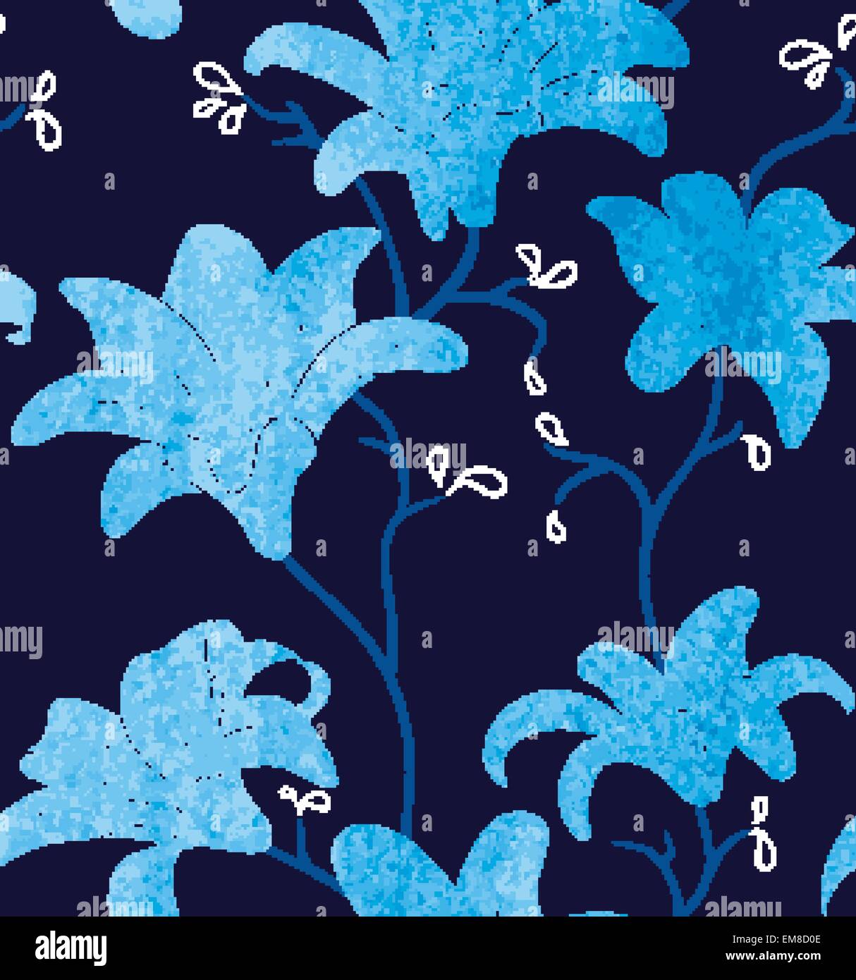 Seamless floral pattern Stock Vector Image & Art - Alamy
