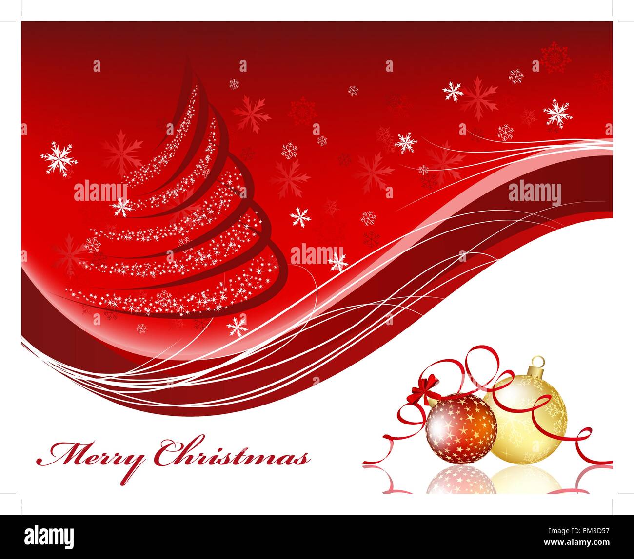 Christmas village illustration Cut Out Stock Images & Pictures - Alamy