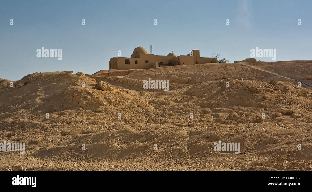 Howard Carter's house in a Kings Valley hill, Luxor, Egypt Stock Photo