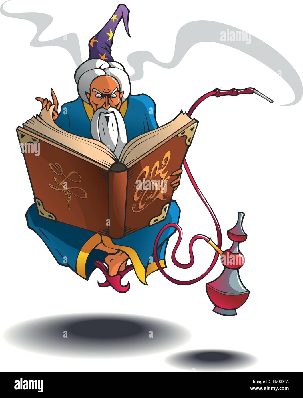 Arabian wizard Stock Vector