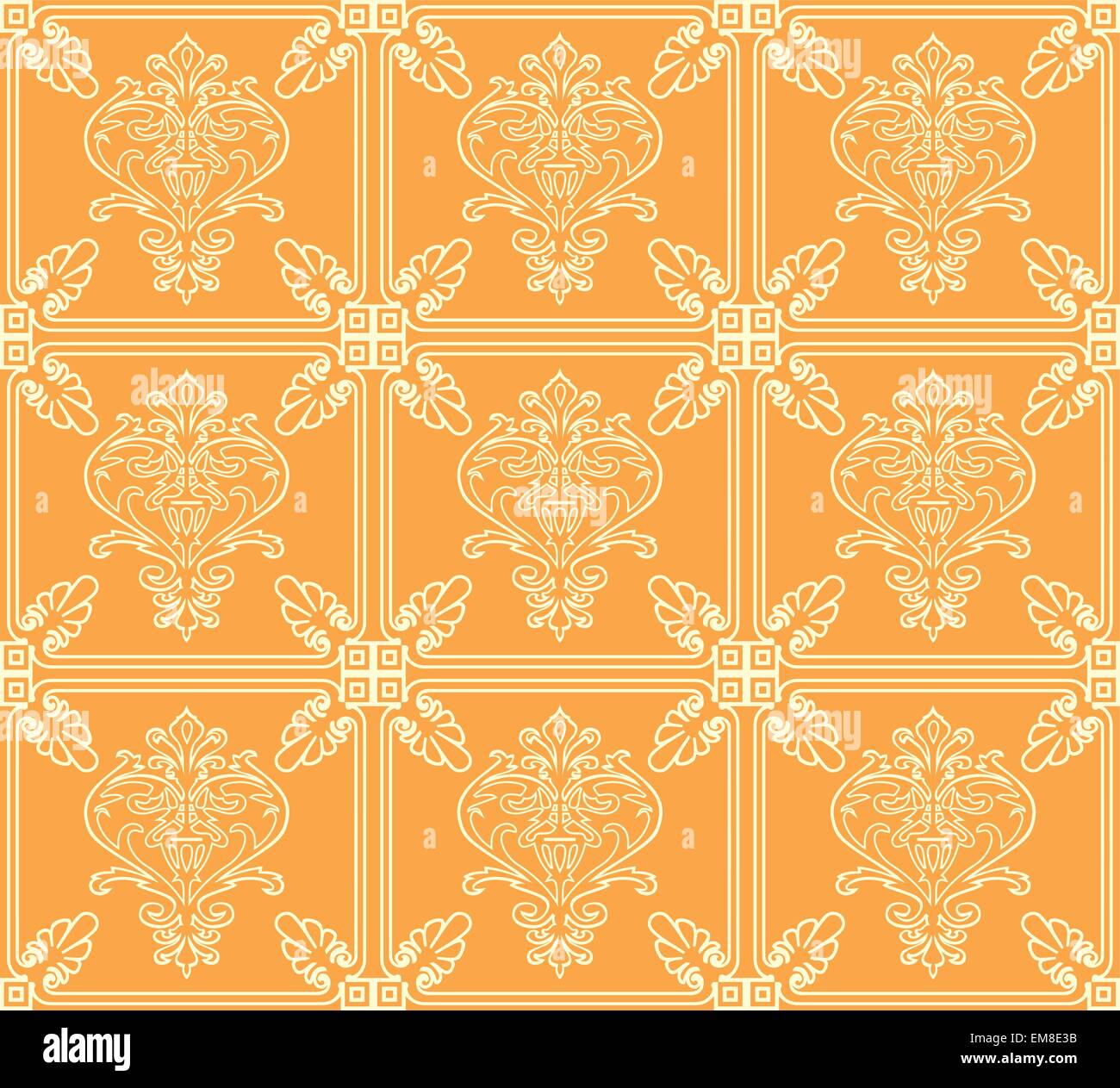 Seamless Plants Pattern Stock Vector Image & Art - Alamy
