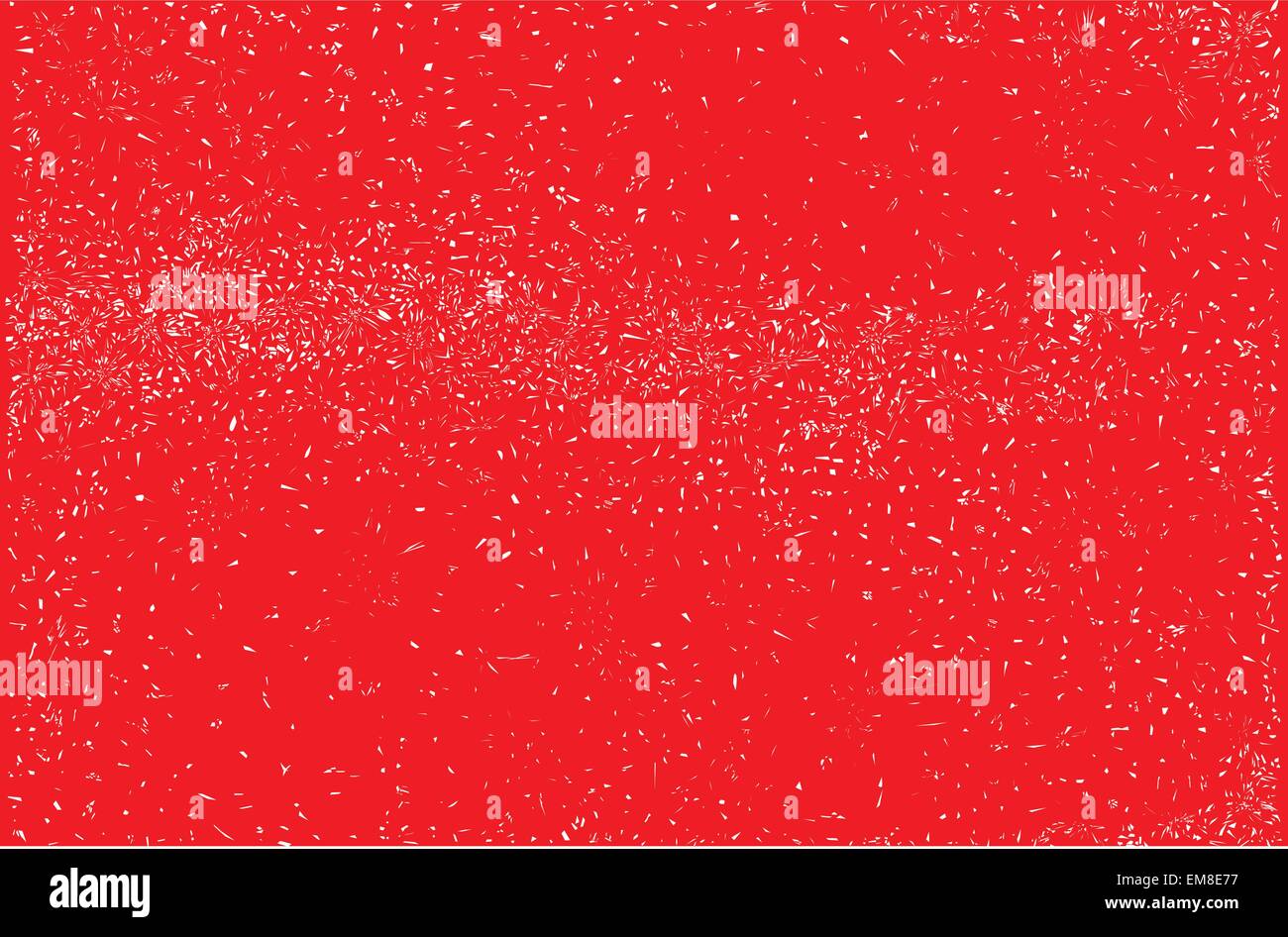 Red Fleck Stock Vector