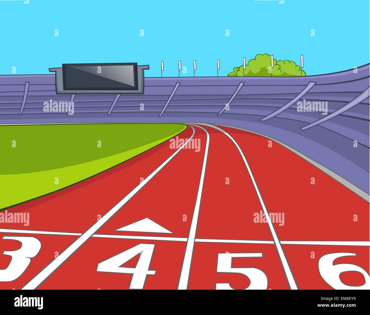 American Football Stadium Stock Vector Image & Art Alamy